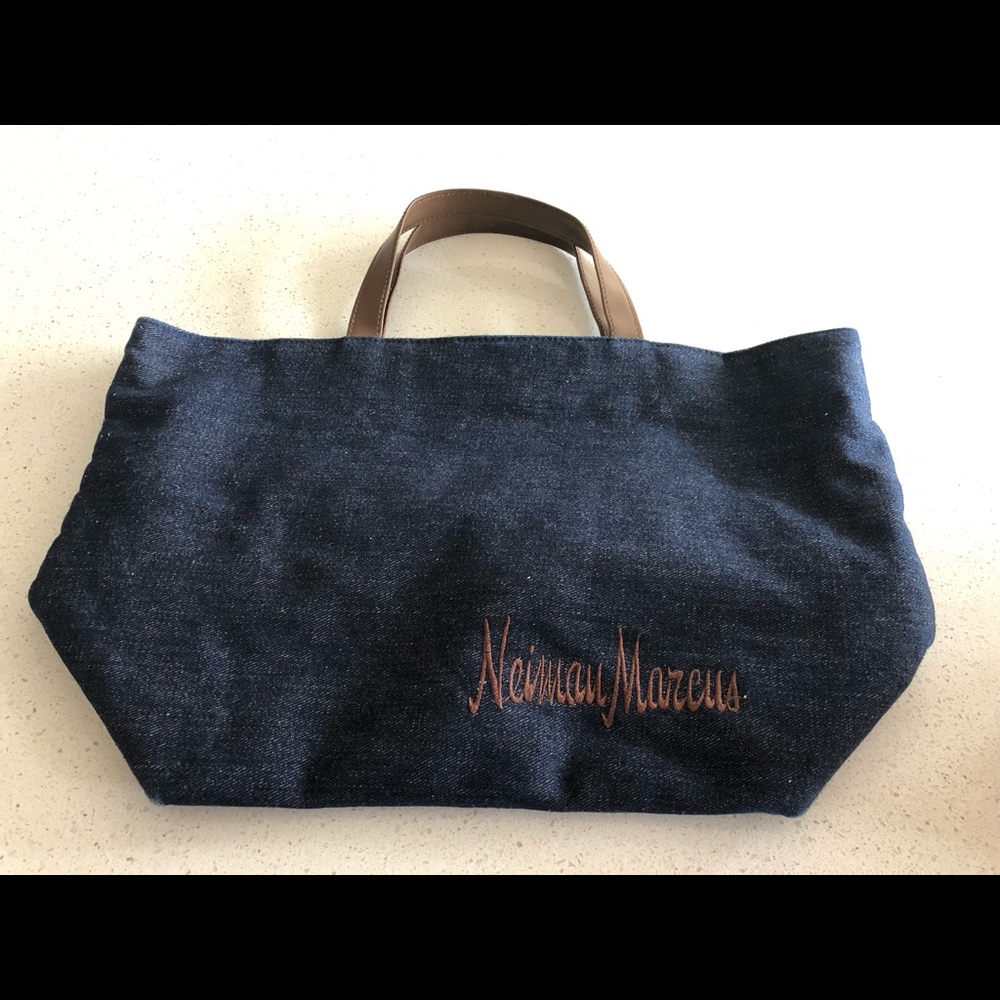 Neiman Marcus denim Tote